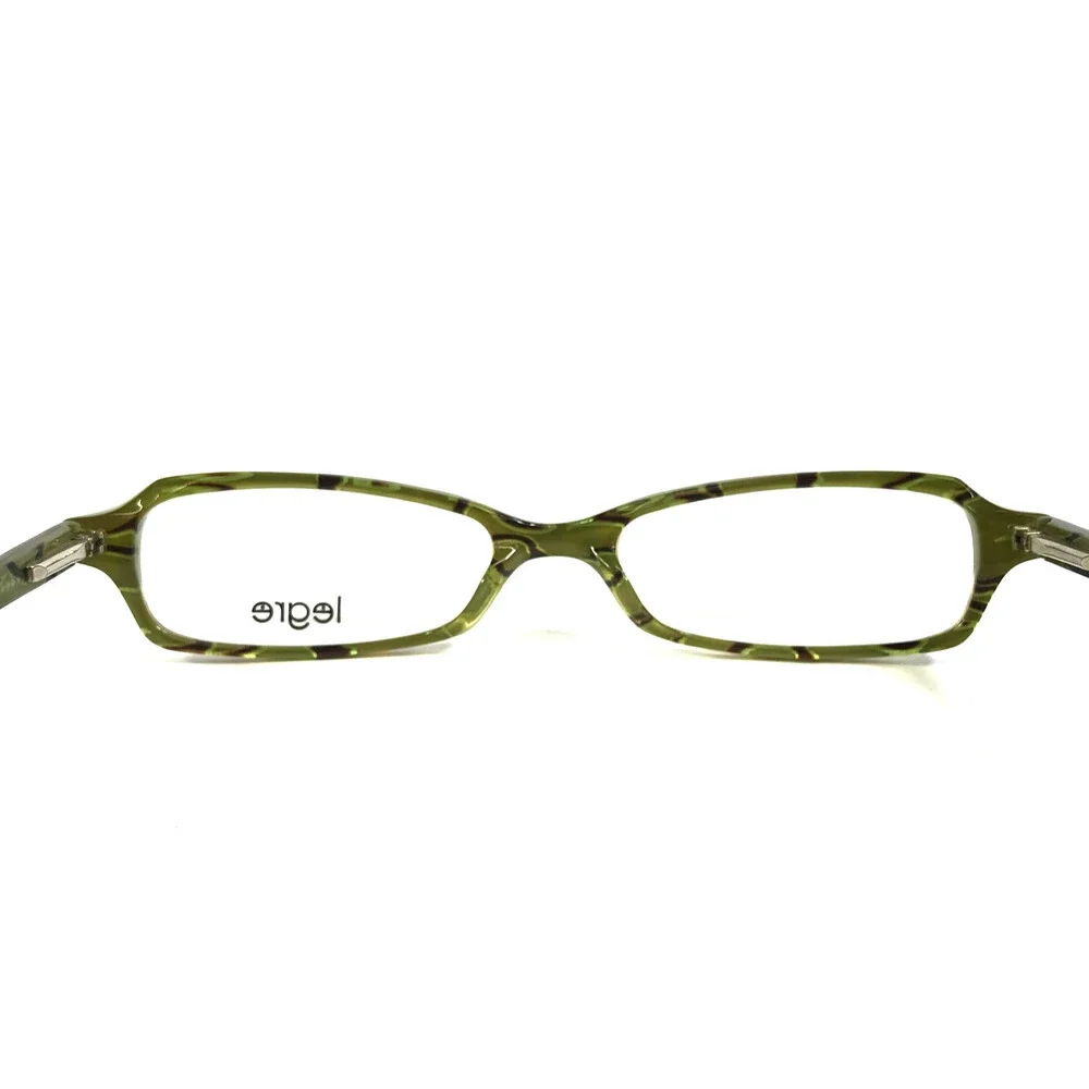 Legre Petite Eyeglasses Frames LE-071 Col.314 Olive Green Tortoise 49-18-140